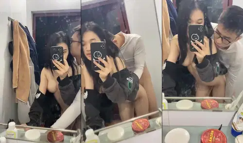 Poster of Chịch bé sinh viên cực phẩm trước gương em quay lại video làm kỷ niệm – phim sex sieukhung