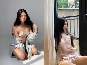 Poster of Cùng ngắm nhìn body em Thanh Nhàn khoe thân
