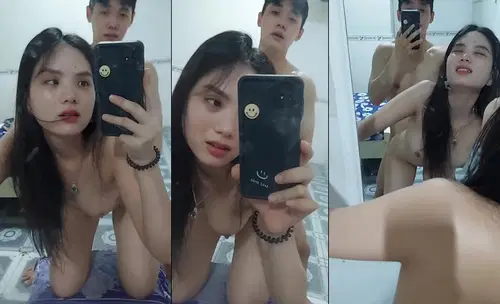Poster of Em sinh viên kính cận lộ clip sex với người yêu sau khi chia tay – Phần 4
