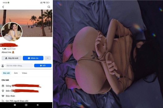 Poster of Mới quen em hot TikTok khoái bị trói và quất mông