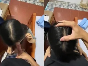 Poster of Xin mẹ qua nhà bạn học thêm, em học sinh c3 bị bạn trai xả tinh vào mồm